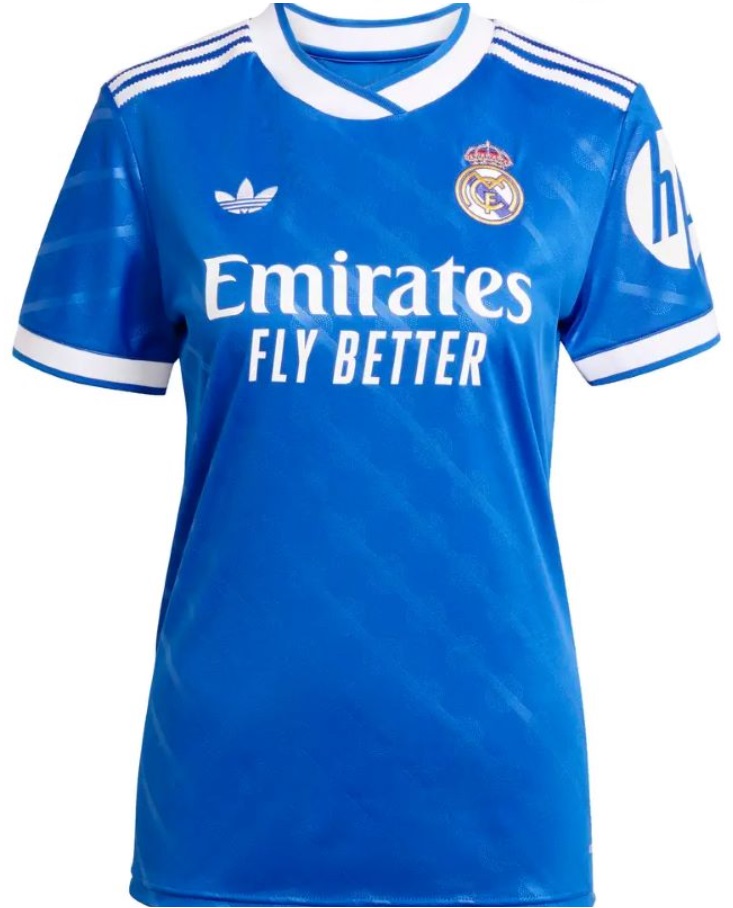 Camisa Feminina III Real Madrid 2025 2026 Adidas oficial 